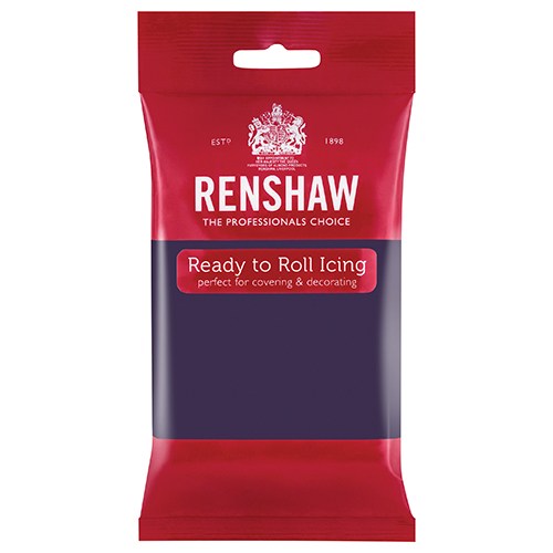Renshaw Fondant Icing 250g Pack Deep Purple