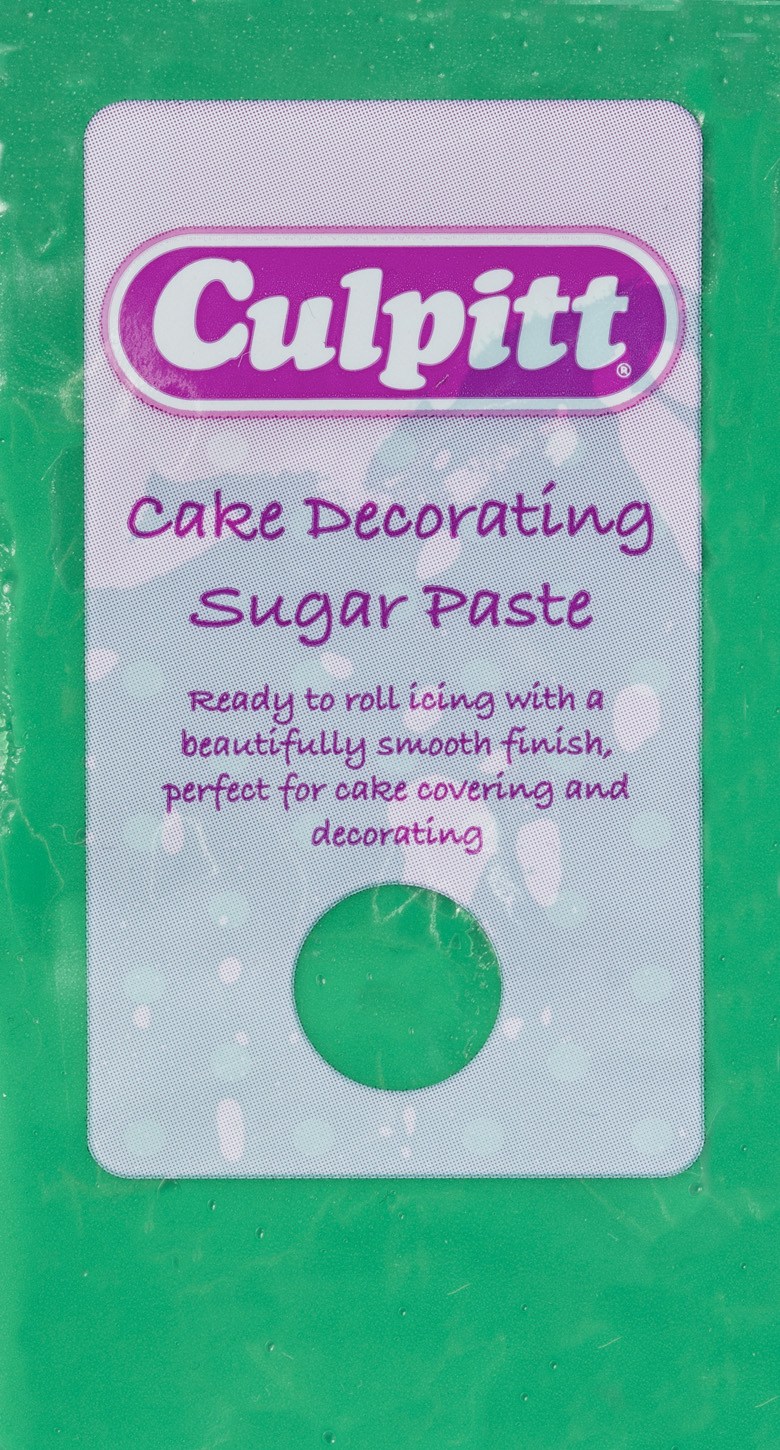 Culpitt 250g Green Sugar Paste