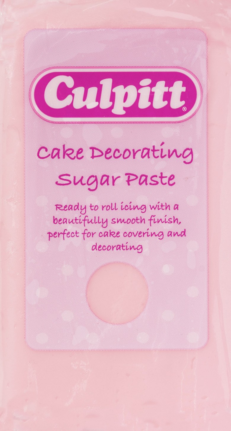 Culpitt 250g Light Pink Sugar Paste
