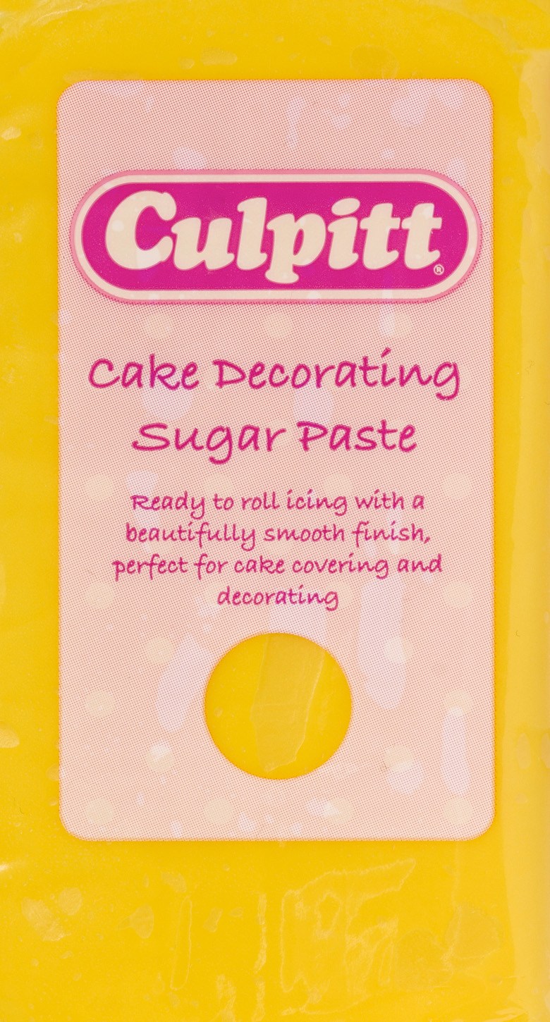 Culpitt 250g Yellow Sugar Paste